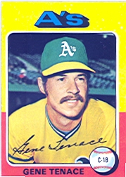 1975 Topps Baseball Cards      535     Gene Tenace